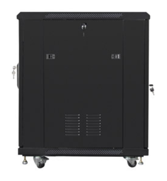 Lanberg FF01-6815-12B armario rack 15U Rack o bastidor independiente Negro