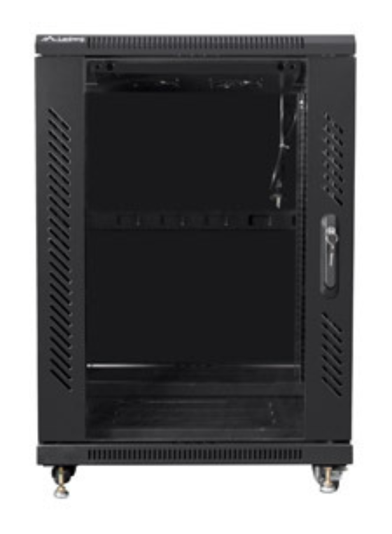 Lanberg FF01-6815-12B armario rack 15U Rack o bastidor independiente Negro