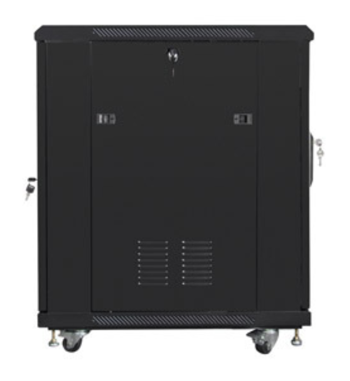 Lanberg FF01-6815-12B armario rack 15U Rack o bastidor independiente Negro