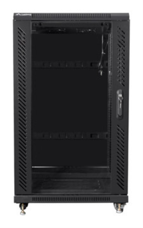 Lanberg FF01-6622-12B armario rack 22U Rack o bastidor independiente Negro