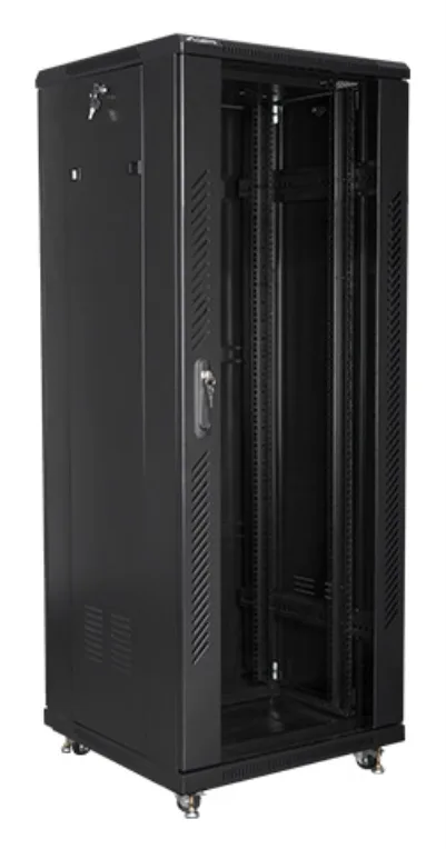 Lanberg FF01-6632-12B armario rack 32U Rack o bastidor independiente Negro