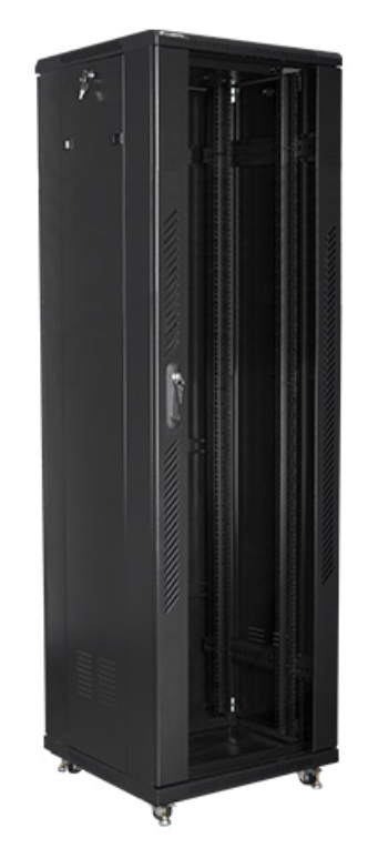 Lanberg FF01-6642-12B armario rack 42U Rack o bastidor independiente Negro