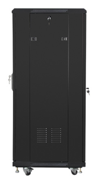 Lanberg FF01-6627-12B armario rack 27U Rack o bastidor independiente Negro