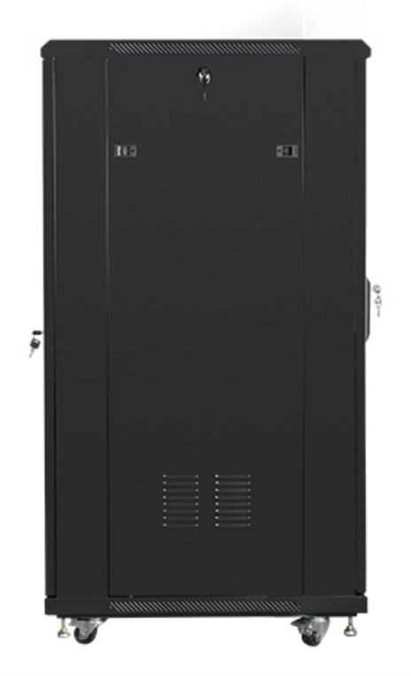 Lanberg FF01-6827-12B armario rack 27U Rack o bastidor independiente Negro