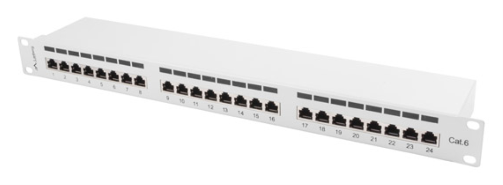 Lanberg PPS6-1024-S panel de parcheo 1U