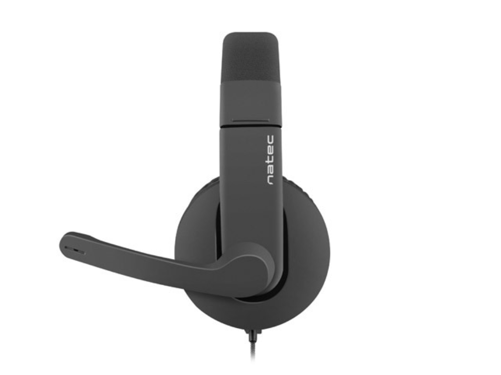 NATEC Rhea Auriculares Alámbrico Diadema Juego Negro