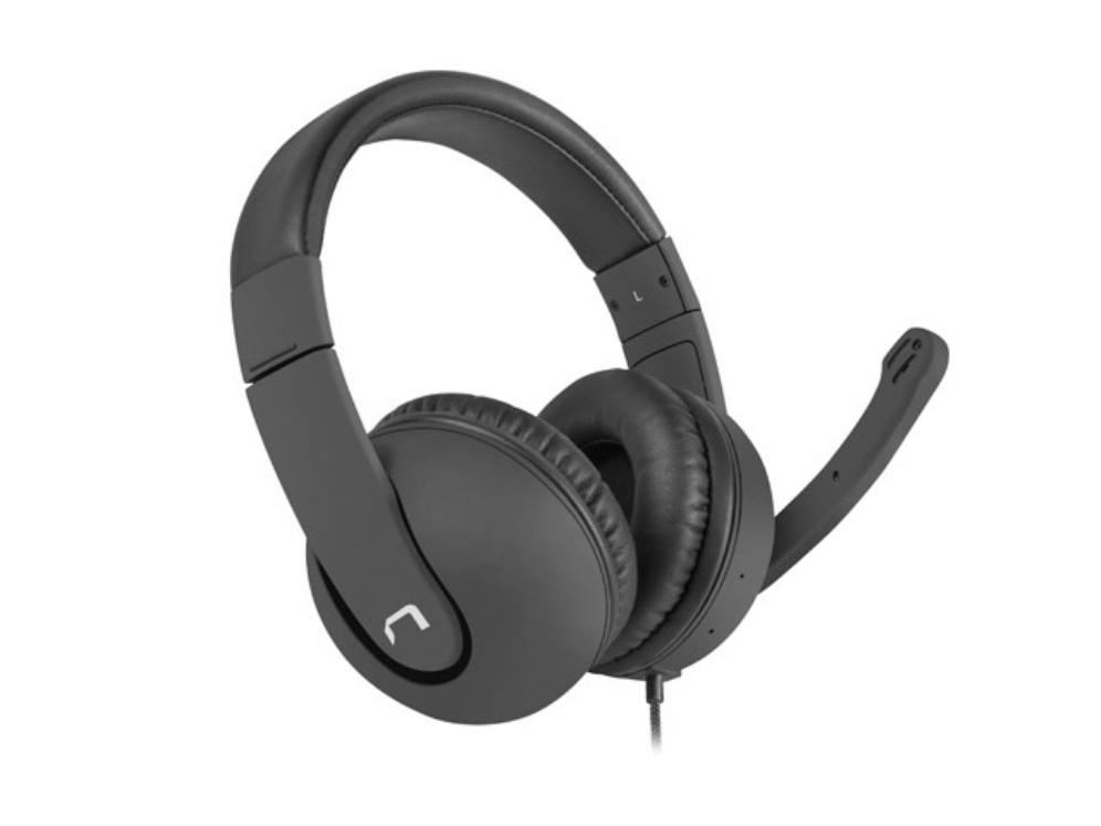 NATEC Rhea Auriculares Alámbrico Diadema Juego Negro