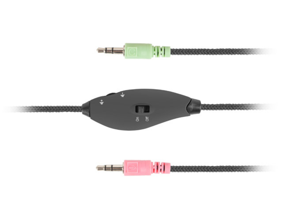 NATEC Rhea Auriculares Alámbrico Diadema Juego Negro