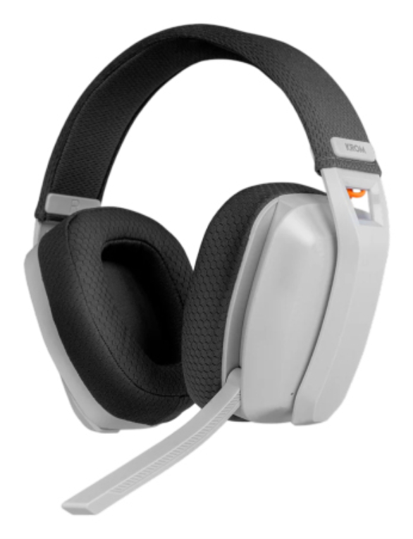Krom Kanji Auriculares Inalámbrico y alámbrico Diadema Juego USB Tipo C Bluetooth Blanco