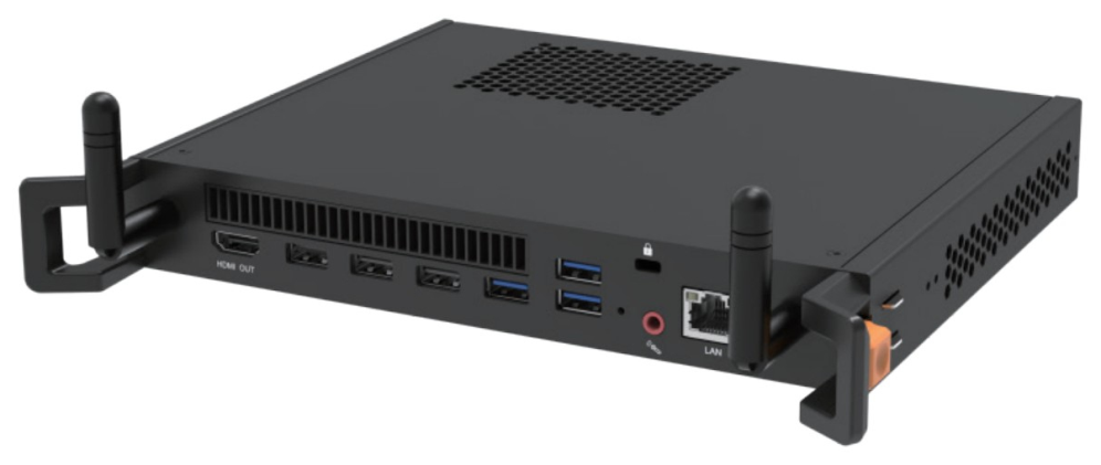 MAXHUB MT71F PCs/estación de trabajo Intel® Core™ i7 i7-12650H 16 GB DDR4-SDRAM 256 GB SSD Windows 11 Pro Mini PC Negro