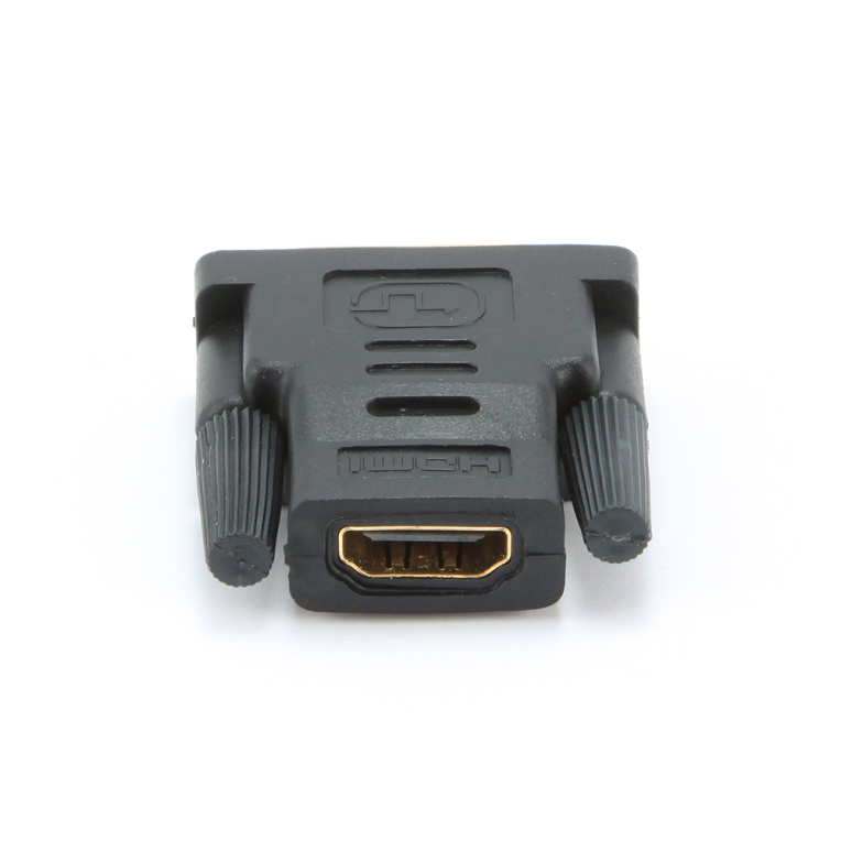 Gembird A-HDMI-DVI-2 cambiador de género para cable Negro