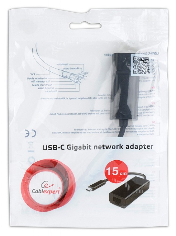 Gembird A-CM-LAN-01 adaptador y tarjeta de red Ethernet 1000 Mbit/s