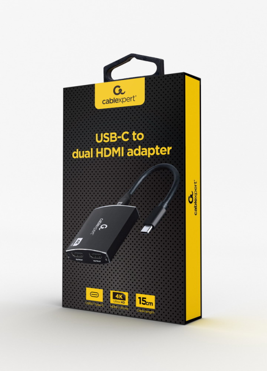 Gembird A-CM-HDMIF2-01 cable HDMI 0,15 m HDMI Type C (Mini) Negro