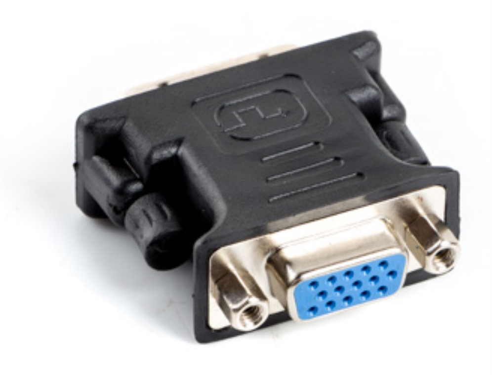 Lanberg AD-0012-BK cambiador de género para cable DVI-I VGA (D-Sub) Negro