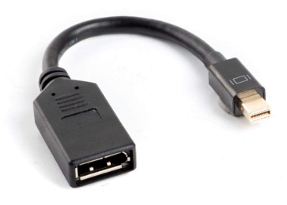 Lanberg AD-0003-BK cable DisplayPort 0,12 m Mini DisplayPort Negro