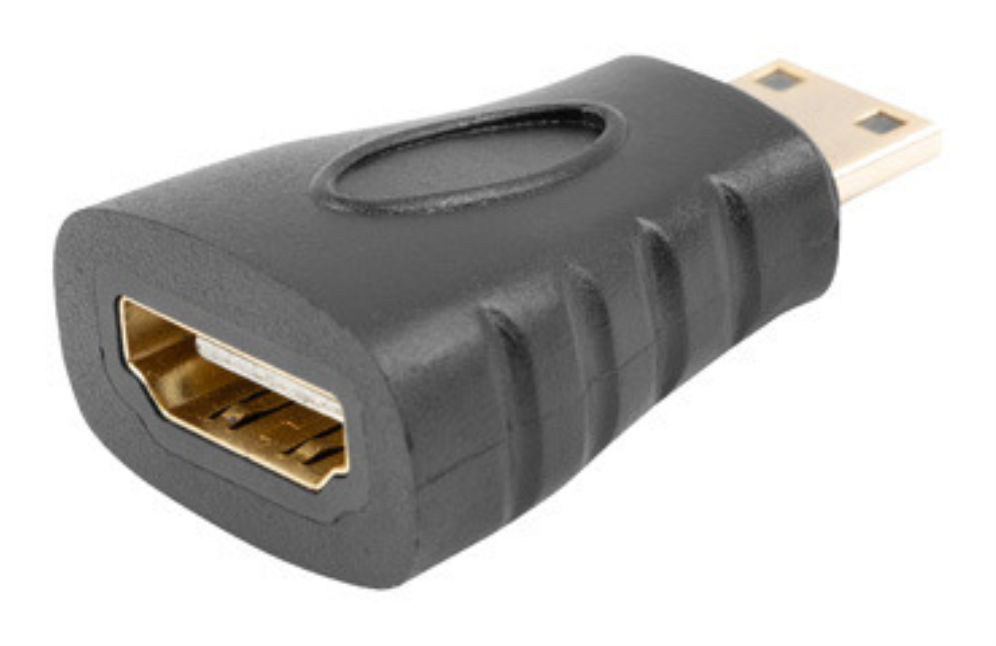 Lanberg AD-0037-BK cambiador de género para cable HDMI HDMI Mini-C Negro