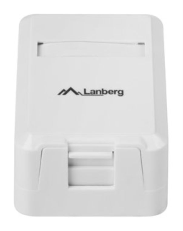 Lanberg OK1-0001-W caja de conexiones de red Cat6 Blanco