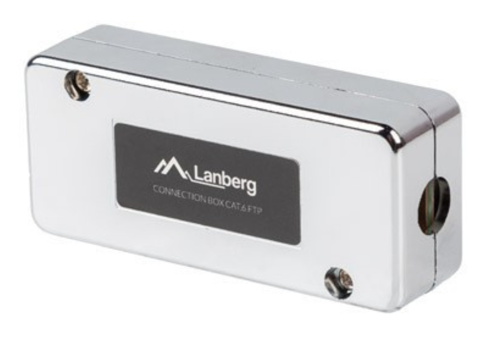Lanberg PLC-6SL1-S caja de conexiones de red Cat6 Plata