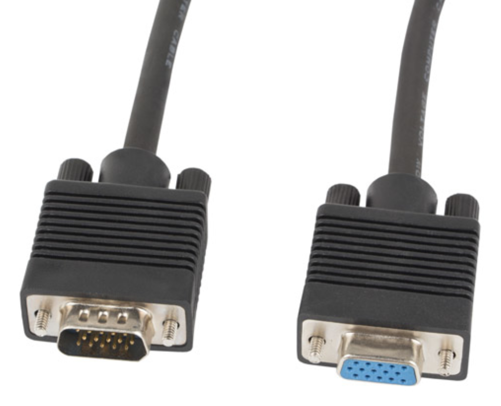 Lanberg CA-VGAC-10CC-0018-B+ cable VGA 1,8 m VGA (D-Sub) Negro