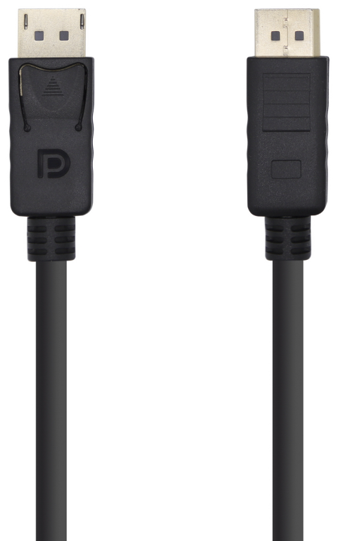 AISENS Cable Displayport V1.2 4K@60HZ, DP/M-DP/M, Negro, 10m
