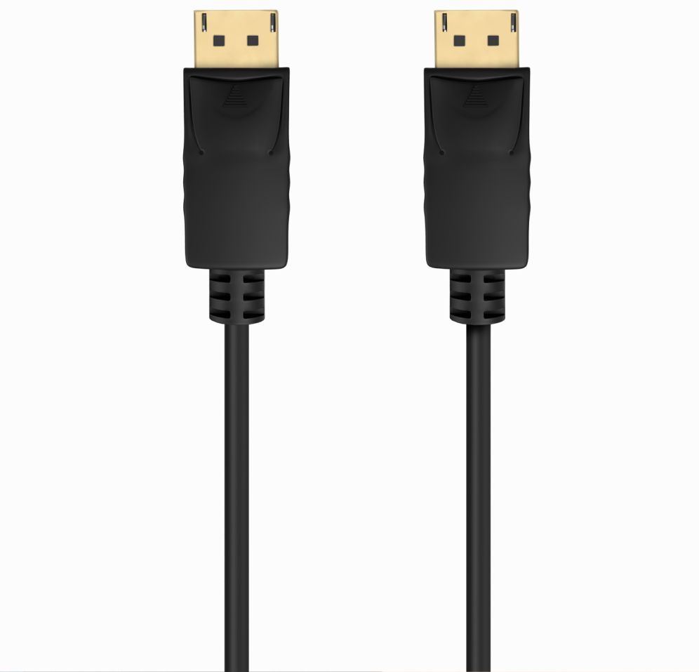 AISENS Cable DISPLAYPORT V1.2 CCS 4K@60Hz, DP/M-DP/M, Negro, 0.5m
