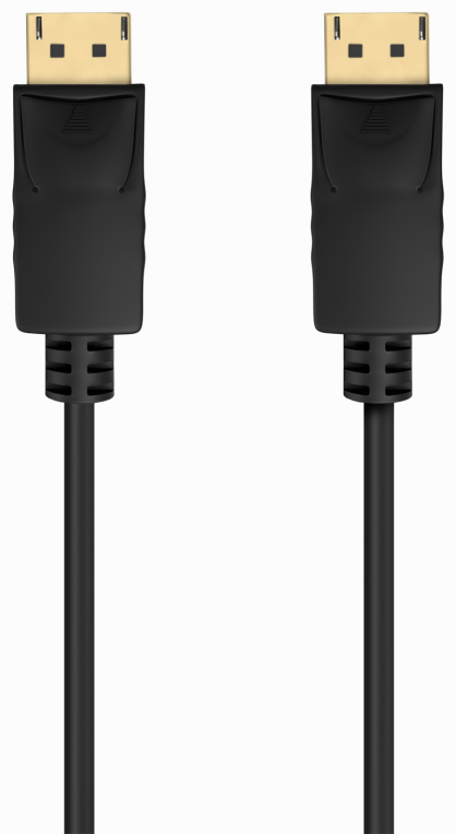AISENS Cable DISPLAYPORT V1.2 CCS 4K@60Hz, DP/M-DP/M, Negro, 5.0m