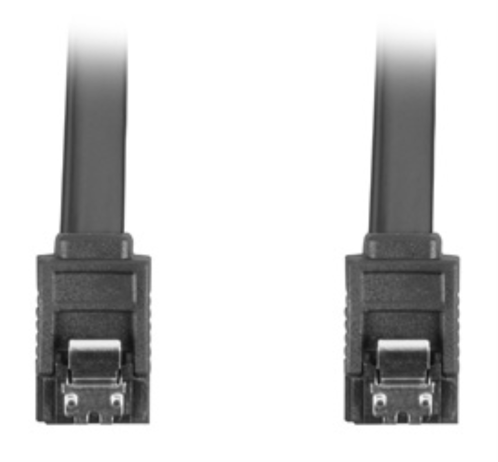 Lanberg CA-SASA-14CU-0050-BK cable de SATA 0,5 m SATA 7-pin Negro