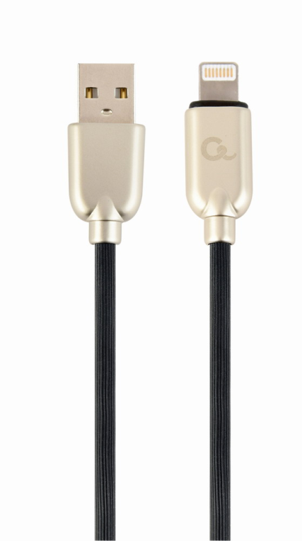 Cablexpert CC-USB2R-AMLM-2M cable de conector Lightning Negro