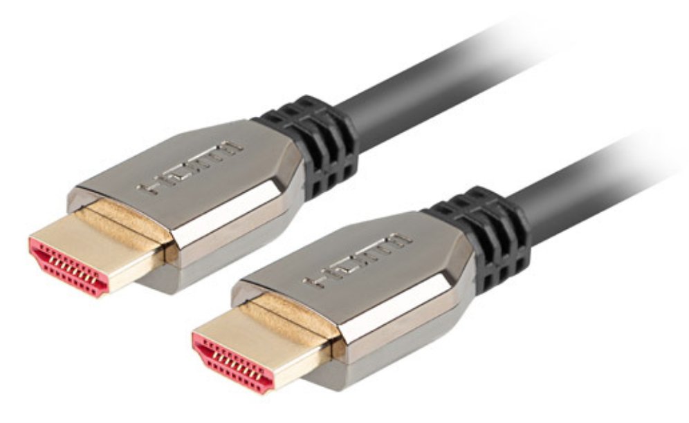 Lanberg CA-HDMI-30CU-0010-BK cable HDMI 1 m HDMI tipo A (Estándar) Negro, Plata