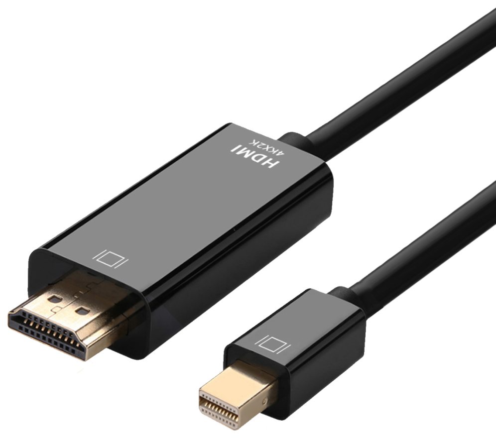 AISENS A125-0458 adaptador de cable de vídeo 3 m Mini DisplayPort HDMI Negro