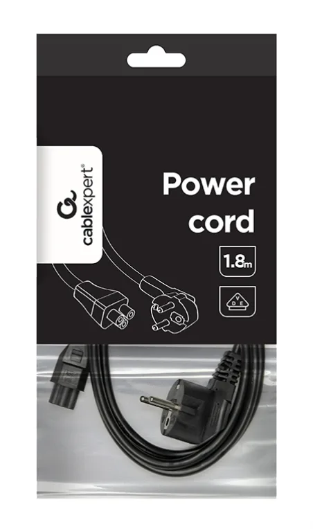 Gembird PC-186-ML12 cable de transmisión Negro CEE7/4