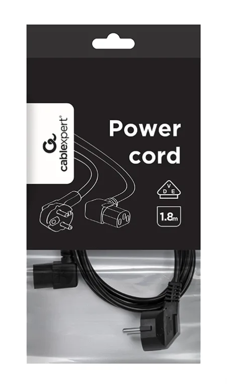 Gembird PC-186A-VDE cable de transmisión Negro 1,8 m
