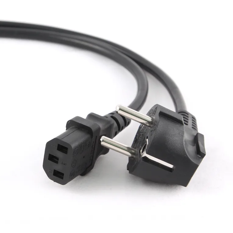 Gembird PC-186-VDE-3M power cord with VDE approval 3 meter Negro