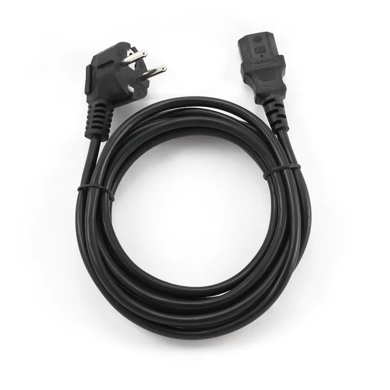 Gembird PC-186-VDE-3M power cord with VDE approval 3 meter Negro