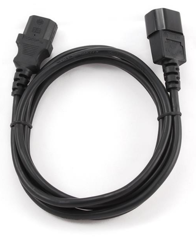 Gembird PC-189-075-1.8M cable de transmisión Negro 1,8 m C13 acoplador C14 acoplador