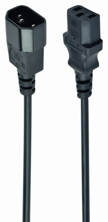Gembird PC-189 cable de transmisión Negro C14 acoplador