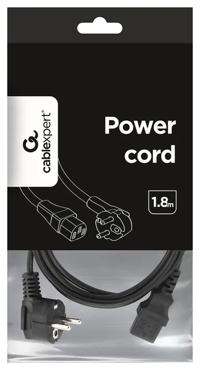 Gembird Cable de alimentación ( C13 ) ,1.8 m (6 ft)