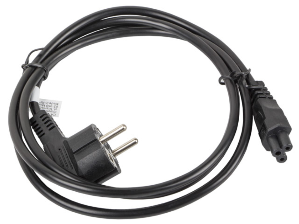 Lanberg CA-C5CA-11CC-0018-BK cable de transmisión Negro 1,8 m CEE7/7 C5 acoplador