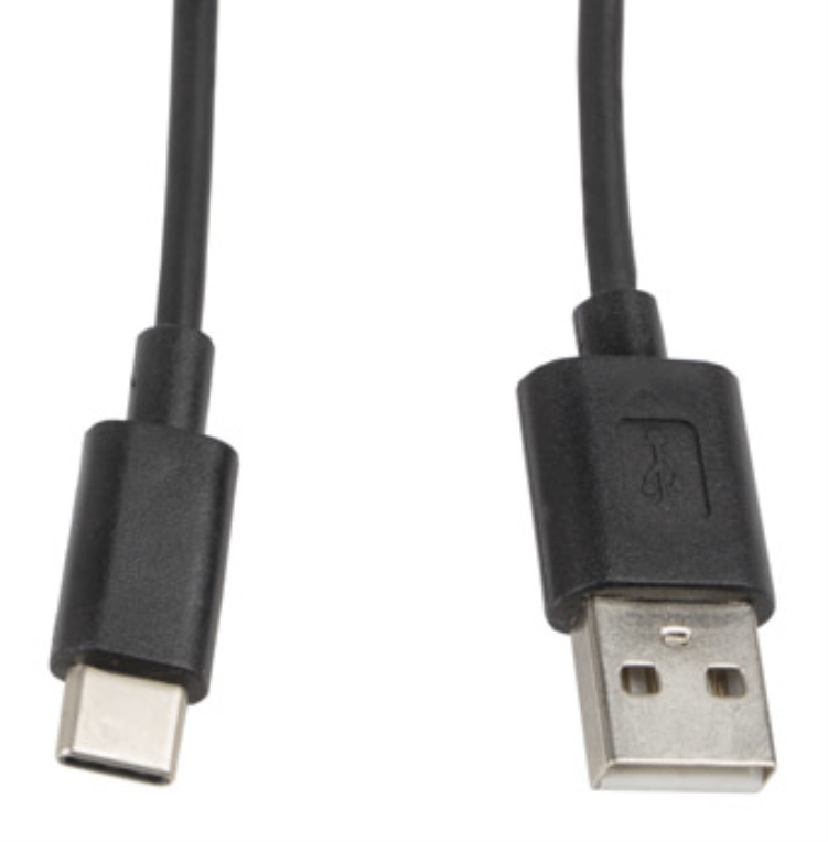 Lanberg CA-USBO-10CC-0010-BK cable USB USB 2.0 1 m USB A USB C Negro