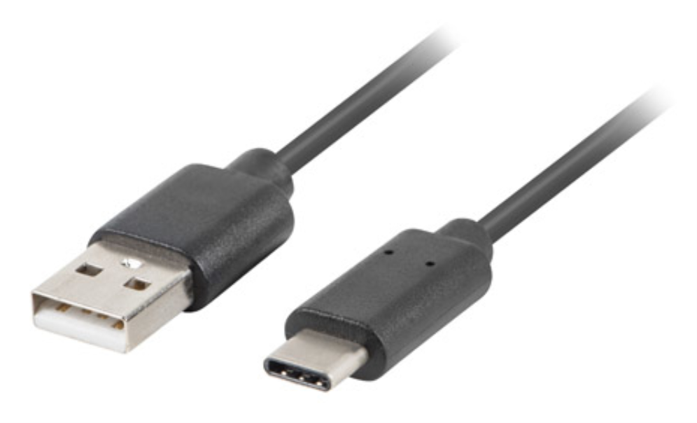 Lanberg CA-USBO-31CU-0010-BK cable USB 1 m USB 3.2 Gen 1 (3.1 Gen 1) USB A USB C Negro