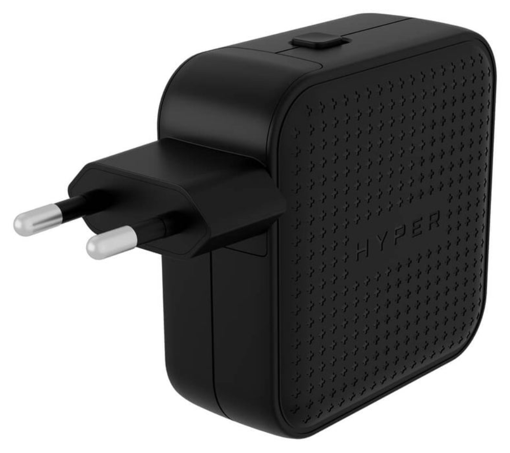 HYPER HJ1003BKWWGL cargador de dispositivo móvil Portátil, Smartphone, Tableta Negro Corriente alterna Carga rápida Interior