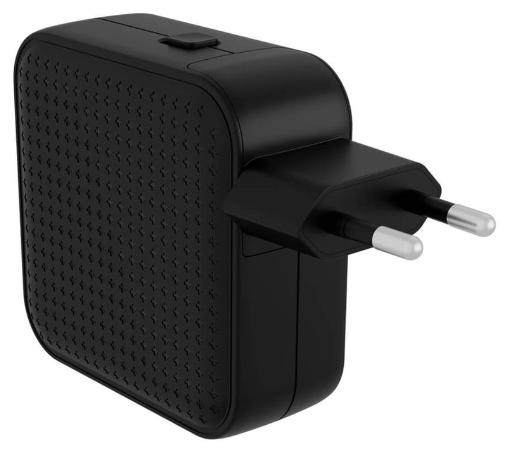 HYPER HJ1003BKWWGL cargador de dispositivo móvil Portátil, Smartphone, Tableta Negro Corriente alterna Carga rápida Interior