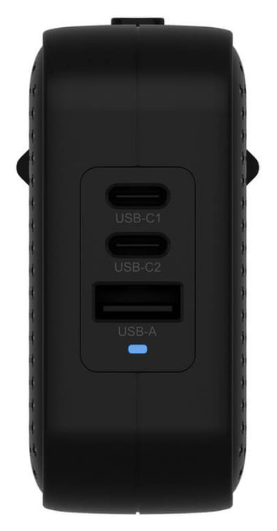 HYPER HJ1003BKWWGL cargador de dispositivo móvil Portátil, Smartphone, Tableta Negro Corriente alterna Carga rápida Interior