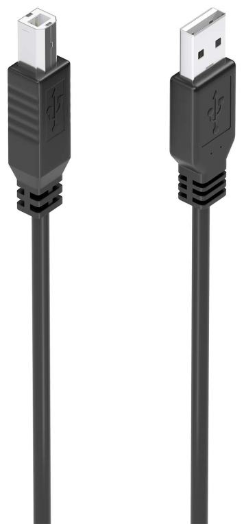 AISENS Cable USB 2.0 con Amplificador, Tipo A/M-B/M, Negro, 10m