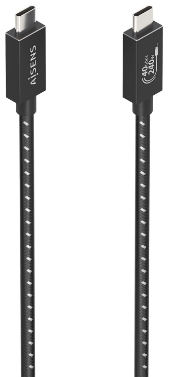 AISENS A156-0867 cable USB USB4 Gen 3x2 1 m USB C