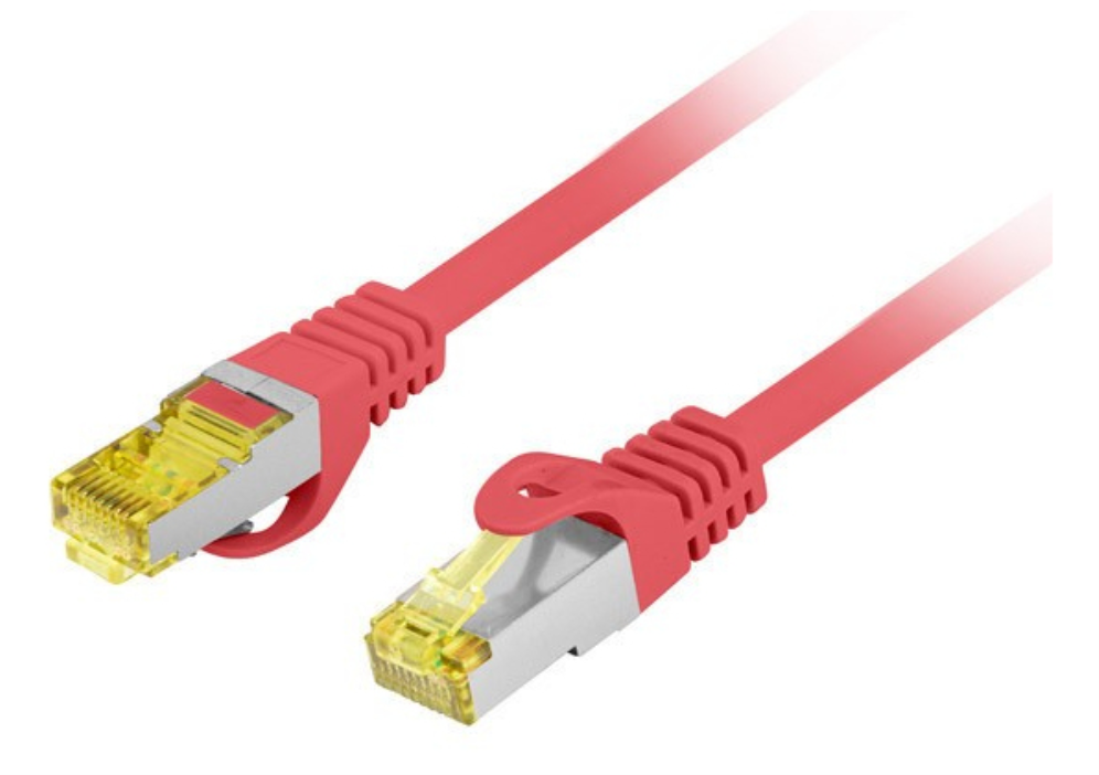 Lanberg PCF6A-10CU-0150-R cable de red Rojo 1,5 m Cat6a S/FTP (S-STP)