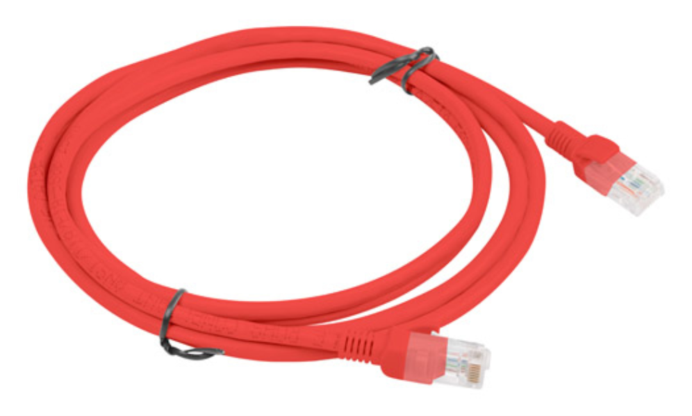 Lanberg PCU6-10CC-0200-R cable de red Rojo 2 m Cat6 U/UTP (UTP)