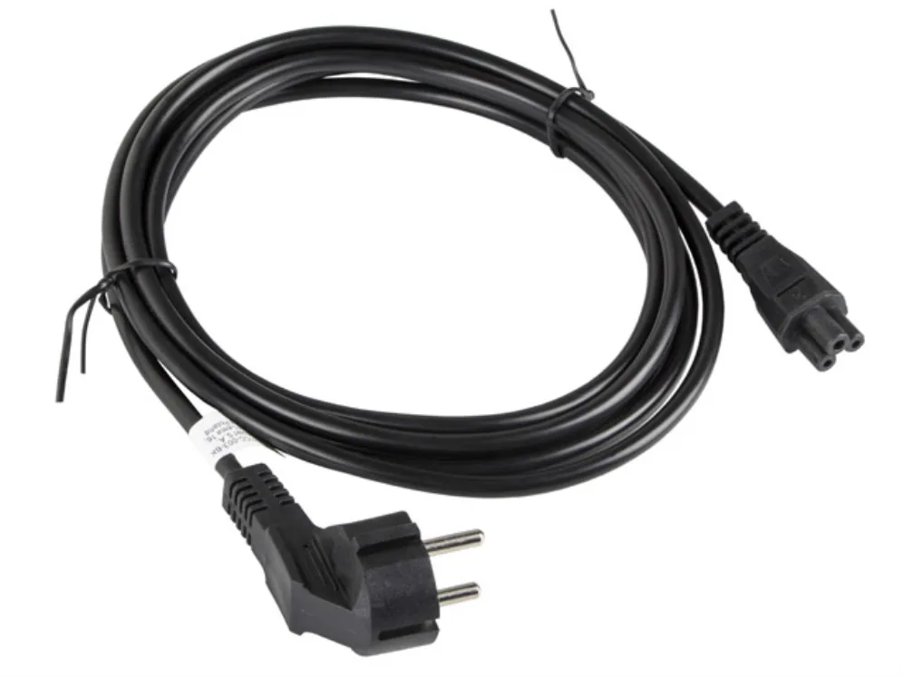 Lanberg CA-C5CA-11CC-003-BK cable de transmisión Negro 3 m C5 acoplador CEE7/7