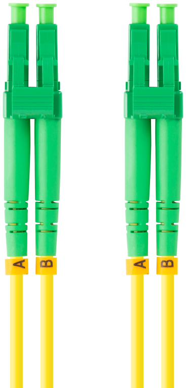 Lanberg FO-LALA-SD11-0010-YE Cable de fibra óptica e InfiniBand 1 m LC Amarillo