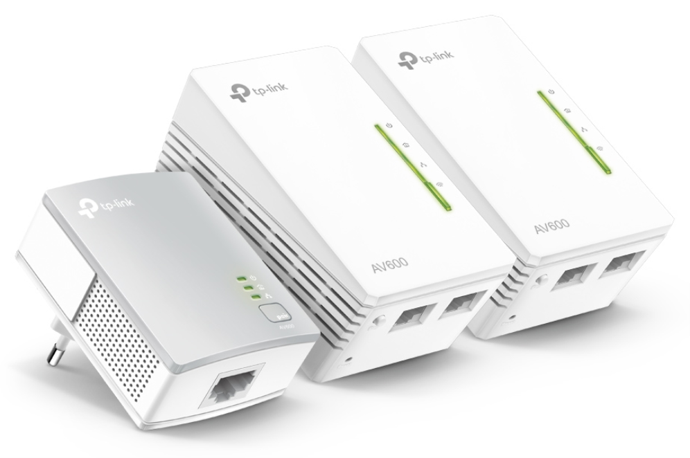 TP-Link TL-WPA4220T KIT adaptador de red PowerLine 300 Mbit/s Ethernet Wifi Blanco 3 pieza(s)